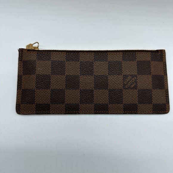 Louis Vuitton Pouch Card Holder Damier Ebene 100% Authentic. - Picture 3 of 5